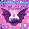 Alive Theatre & Hellada Gallery Present  Cupid's Speakeasy  Valentine's Sunday Fundraiser, 2/13