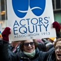 Photo Coverage: AEA Supports Wisconsin Workers at NYC Rally