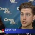 Aaron Tveit on His CATCH ME IF YOU CAN 'Dream Team' Video