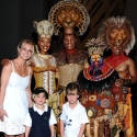 Photo Coverage: Britney Spears and Family Visit THE LION KING in Las Vegas! Video