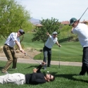 Photo Flash: Jersey Boys Participate in the 'Gift of Hope Golf Tournament' at Lake La Video