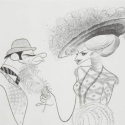 Photo Coverage: Al Hirschfeld Drawings Up for Auction & More for 108th Late Birthday Video
