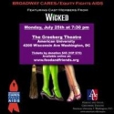 WICKED Tour Hosts Cabaret to Benefit Food & Friends, 7/25 Video