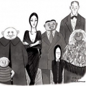 Borders Highlights Original ADDAMS FAMILY Illustrations, 5/14; Lippa, Elice &…