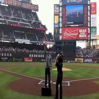 STAGE TUBE: ROCK OF AGES Performs at Mets Game Video