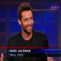 STAGE TUBE: Hugh Jackman Talks REAL STEEL on THE DAILY SHOW Video