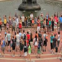 STAGE TUBE: MEMPHIS Holds Flash Mob at Bethesda Fountain!