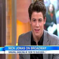 STAGE TUBE: Nick Jonas Talks HOW TO SUCCEED on 'Good Morning America'