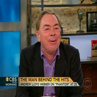 STAGE TUBE: Andrew Lloyd Webber Visits CBS THIS MORNING Video