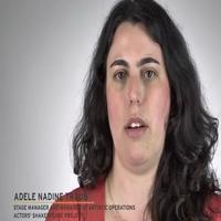STAGE TUBE: I AM THEATRE Project - Adele Nadine Traub Video