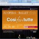 IU Opera and Ballet Theater Announces Fall 2011 Live Streaming