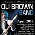 Oli Brown Confirms April 2012 UK Tour