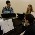 TV: Inside Encores! MERRILY WE ROLL ALONG Rehearsal with Lin-Manuel Miranda, Celia…