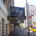 Photo Flash: THE MOUNTAINTOP Marquee Going Up!