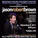  Jason Robert Brown to Perform Benefit Concert at the Falls Theatre at ACT Video