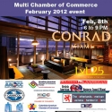 Multi Chamber of Commerce Event to Be Held at the Conrad, 2/8