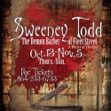 Centre Stage Presents Halloween Performance of SWEENY TODD; Announces Costume Contest 