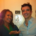 Photo Flash: Vanessa Williams Visits Michael Urie at HOW TO SUCCEED IN BUSINESS…