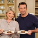 Photo Flash: Hugh Jackman Visits Martha Stewart!