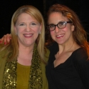 Photo Flash: Lisa Lampanelli Visits SILENCE! THE MUSICAL