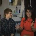 STAGE TUBE: Andrew Keenan-Bolger and Kara Lindsay Backstage at NEWSIES Video