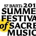 St. Barts to Present SUMMER FESTIVAL OF SACRED MUSIC, 7/15