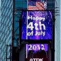 Digitally-Animated Fireworks Display Set for One Times Square, All Day Today, July 4th