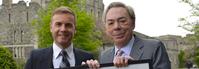 Andrew Lloyd Webber and Gary Barlow Present Diamond Jubilee Song to the Queen
