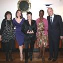 Photo Flash: Peter C. Alderman Foundation Honors Playwright Eve Ensler Video