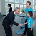Photo Flash: Mayor Rahm Emanuel Visits The Joffrey Ballet