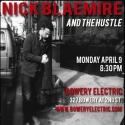 Nick Blaemire and The Hustle To Play Bowery Electric, 4/9 Video