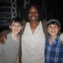 Photo Flash:  More Whoopi with the Young NEWSIES Boys! Video