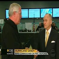 VIDEO: NYPD Commissioner Ray Kelly Talks Hurricane Prep on CBS THIS MORNING Video