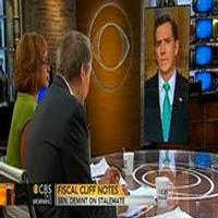 VIDEO: Sen. Jim DeMint Discusses Fiscal Cliff on CBS THIS MORNING Video