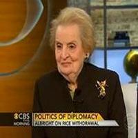 VIDEO:  Madeleine Albright Visits CBS THIS MORNING Video