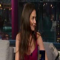 STAGE TUBE: Katie Holmes Talks Forgetting Lines on THE LATE SHOW Video