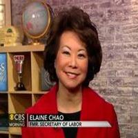 VIDEO: Former U.S. Sec. of Labor Chao Visits CBS THIS MORNING Video