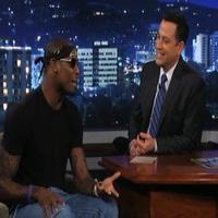 VIDEO: Jacoby Jones Discusses Touchdown Dance Moves on JIMMY KIMMEL Video