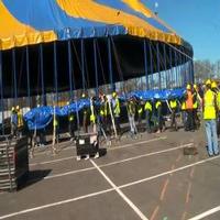VIDEO: Cirque du Soleil's Big Top Goes Up in New York City for TOTEM Video