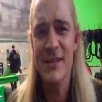 VIDEO: Orlando Bloom Wraps Final HOBBIT Scenes with "They're Taking the Hobbits to Is Video