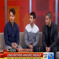 VIDEO: Jonas Brothers Talk Break Up on GOOD MORNING AMERICA Video