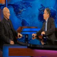 STAGE TUBE: Patrick Stewart Talks Broadway, Lobster Costumes & More on DAILY SHOW Video