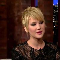 VIDEO: Jennifer Lawrence Talks 'Fulcer' Scare on LETTERMAN Video
