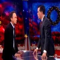 VIDEO: Billy Crystal & Stephen Colbert Compete for GRAMMY Award on 'Colbert' Video