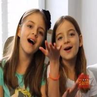 FROZEN Video of the Day - Adorable Bella & Sophia Take On 'In Summer' Video