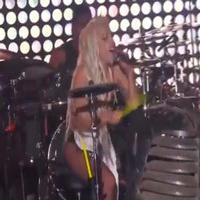 VIDEO: Lady Gaga Welcomes Puking During 'Swine' Performance at SXSW Festival Video