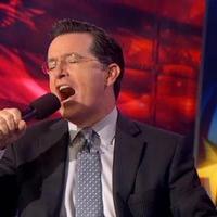 VIDEO: Stephen Croons for the NY Rangers on COLBERT REPORT Video