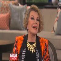 VIDEO: Joan Rivers Chats CNN Interview Walk Out on THE TALK Video