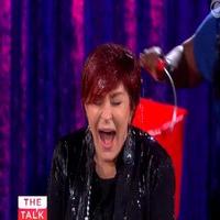 VIDEO: Sharon Osbourne Takes the ALS Bucket Challenge Live on THE TALK Video