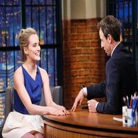 VIDEO: Taylor Schilling Talks 'Orange Is the New Black' on LATE NIGHT Video